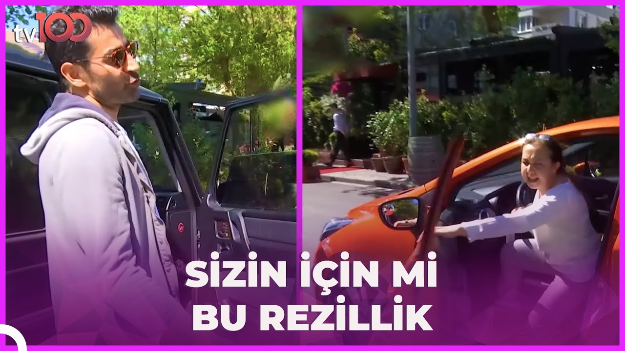 Olay Kenan İmirzalıoğlu  kadın sürücünün hışmına uğradı