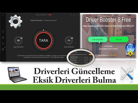 Driverleri Güncelleme Eksik Driverleri Bulma - Sürücüleri indirme - Driver Booster Programı