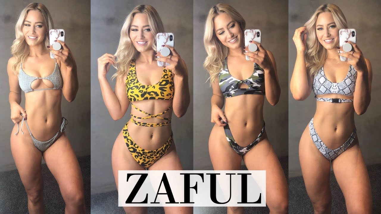 Zaful Bikini Try-On Haul & Review!