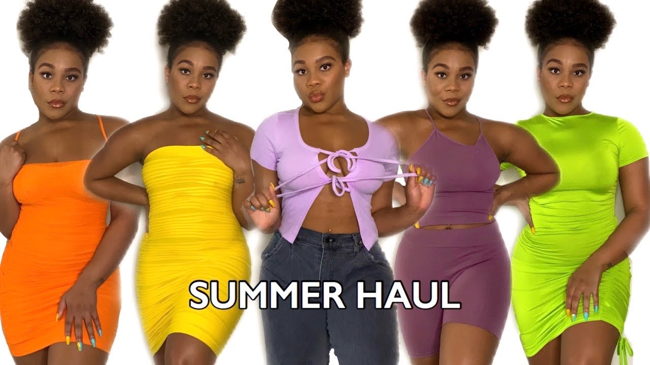 HUGE TRY ON SUMMER CLOTHING HAUL 2020 | BLACK OWNED BRAND