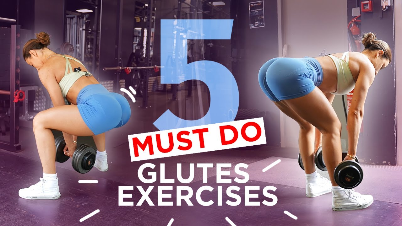 5 MUST DO GLUTES EXERCISES | Krissy Cela