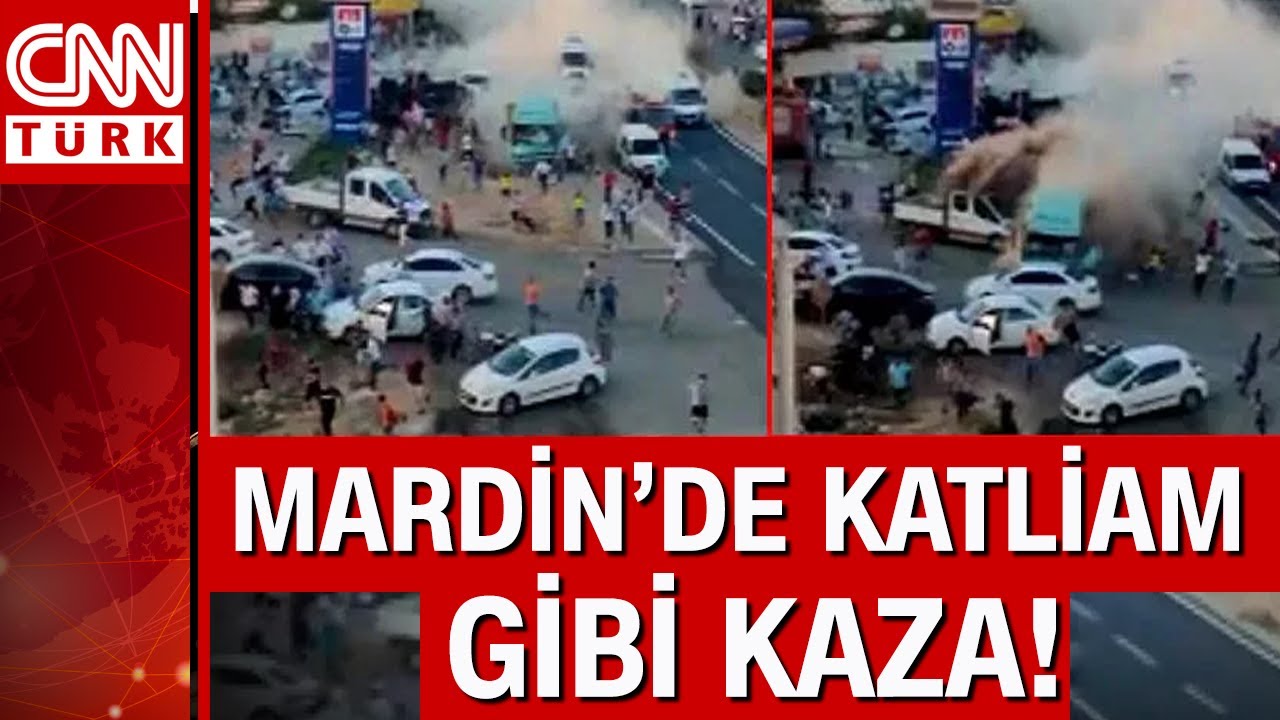 cengiz holding,kaza,Mardin'de yaralılara müdahale eden ekibe TIR çarptı!