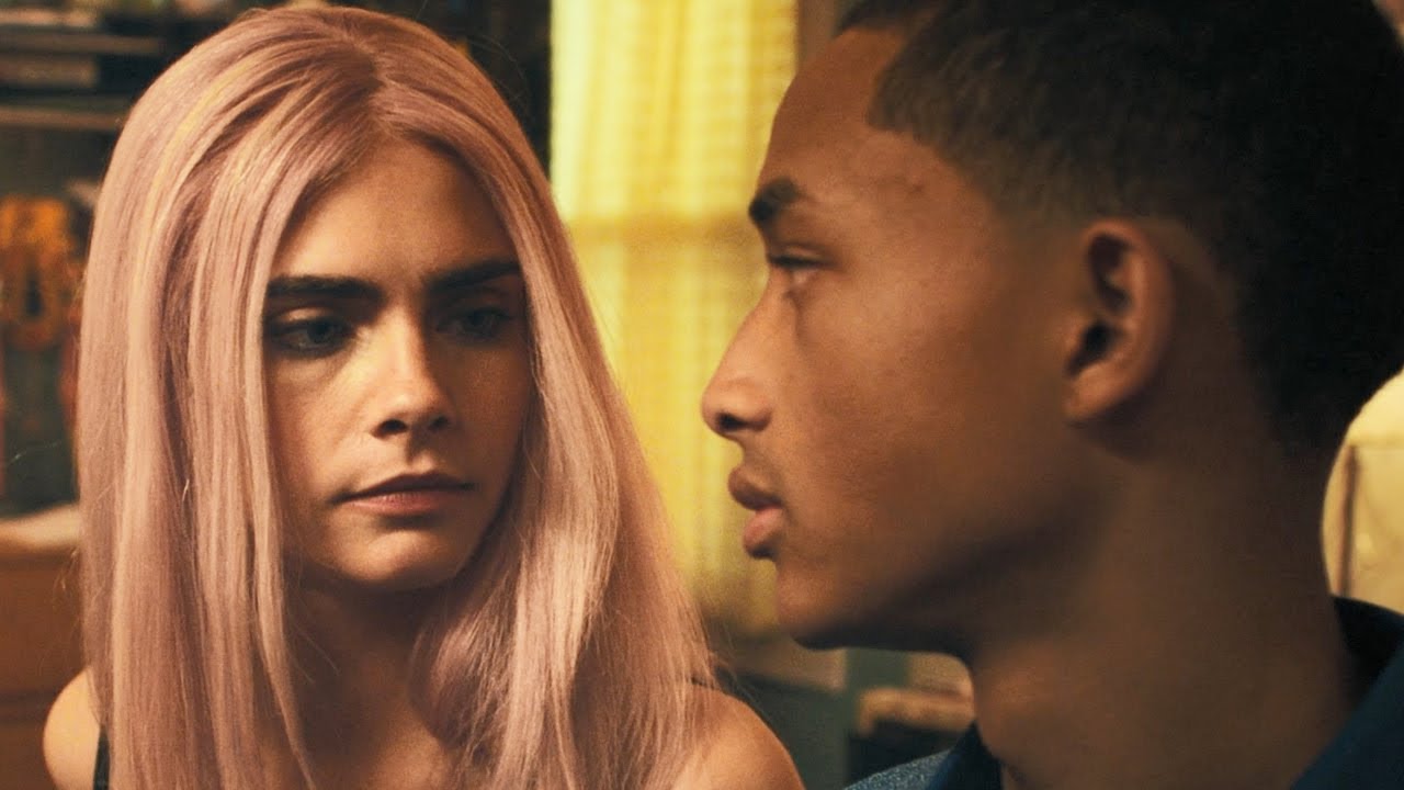 Life in a Year / Kiss Scene — Isabelle and Daryn (Cara Delevingne and Jaden Smith)