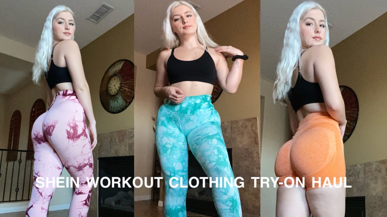SHEIN WORKOUT CLOTHING TRY-ON HAUL | FT. DOSSİER