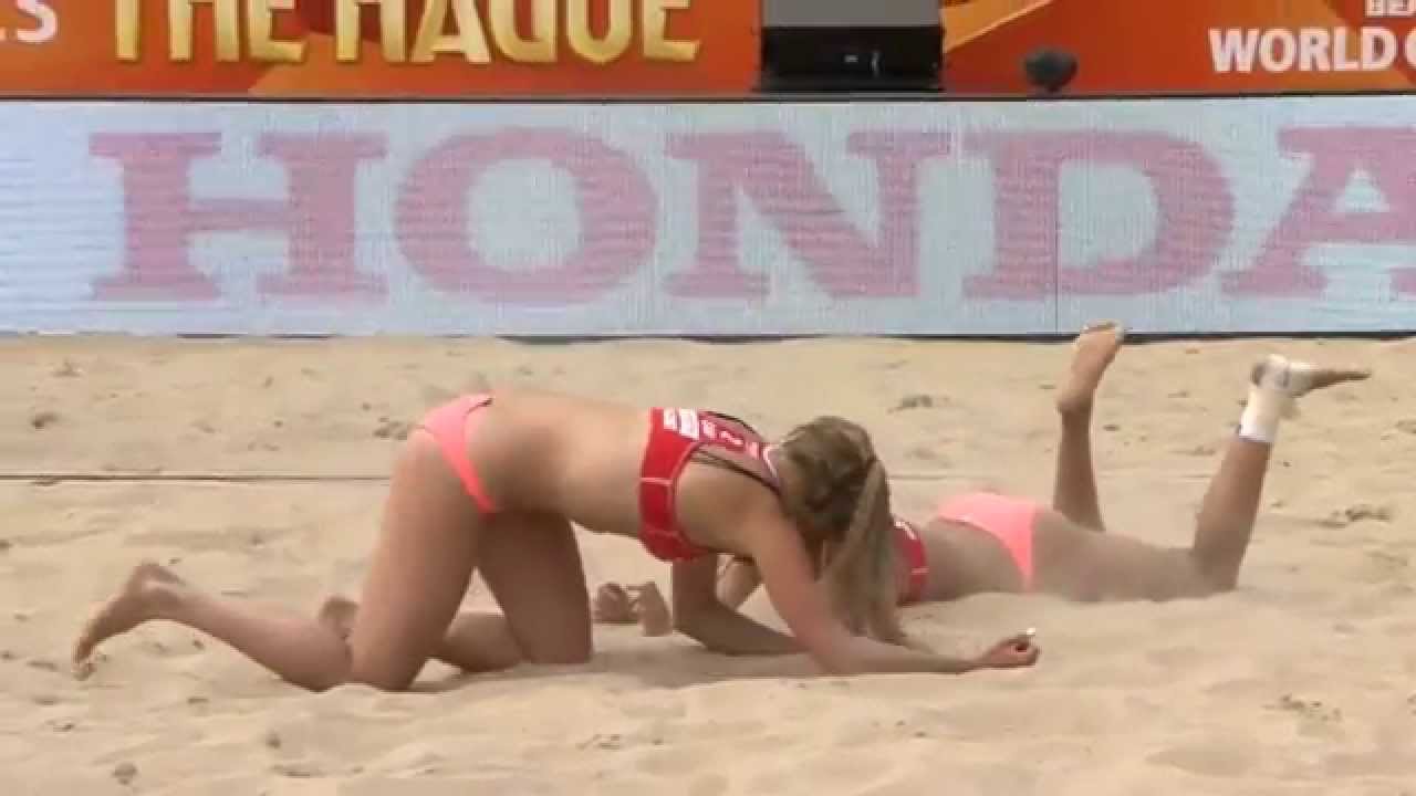 beach volleyball,plaj voleybolu,Humana-Paredes/Pischke (CAN) vs. Mashkova/Tsimbalova (KAZ) - Den Haag Women World Championships 2015