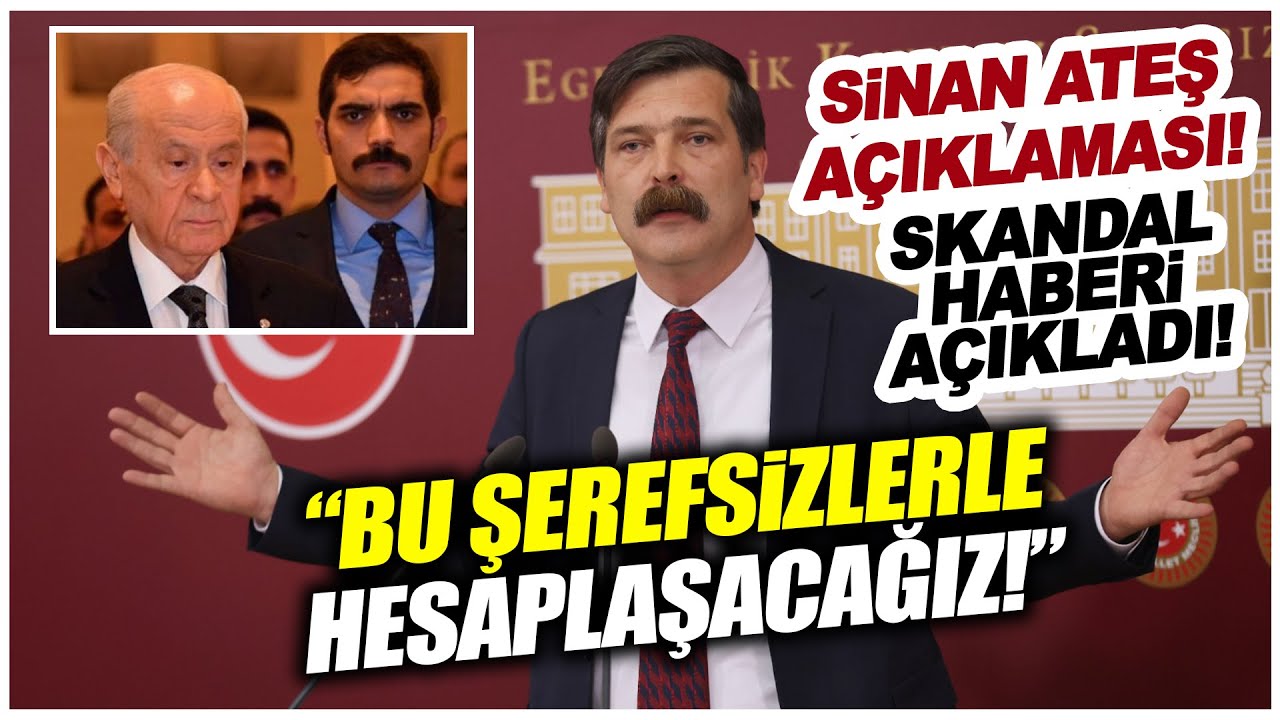 Erkan Baş'tan Sinan Ateş açıklaması: 'Bu şerefsizlerle hesaplaşacağız!'