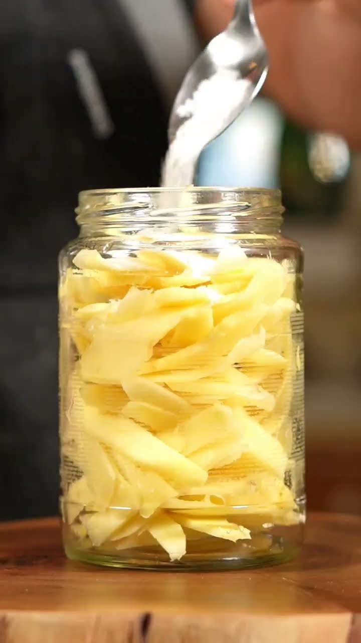 Pickled Ginger Japanese Style!! #ginger #pickled #pickling #pickledginger