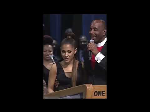 ariana grande groped by bishop | i can see it on your face it was rough - daisies in the wind
