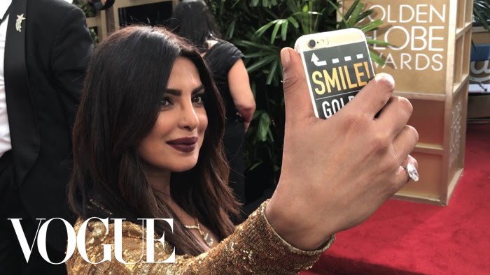 Emily Ratajkowski and Priyanka Chopra Go Inside the Golden Globes for the First Time Ever | Vogue