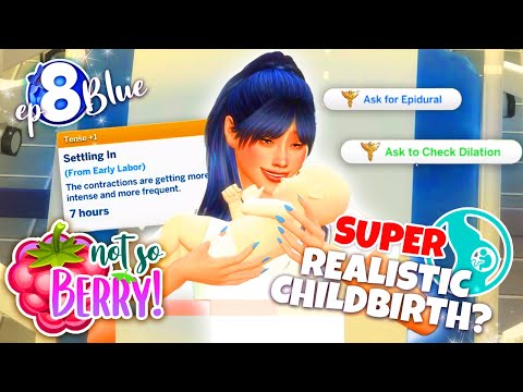 THİS REALISTIC PREGNANCY MOD MİGHT BE A LİTTLE TOO REAL...   - NOT SO BERRY CHALLENGE!  BLUE #8