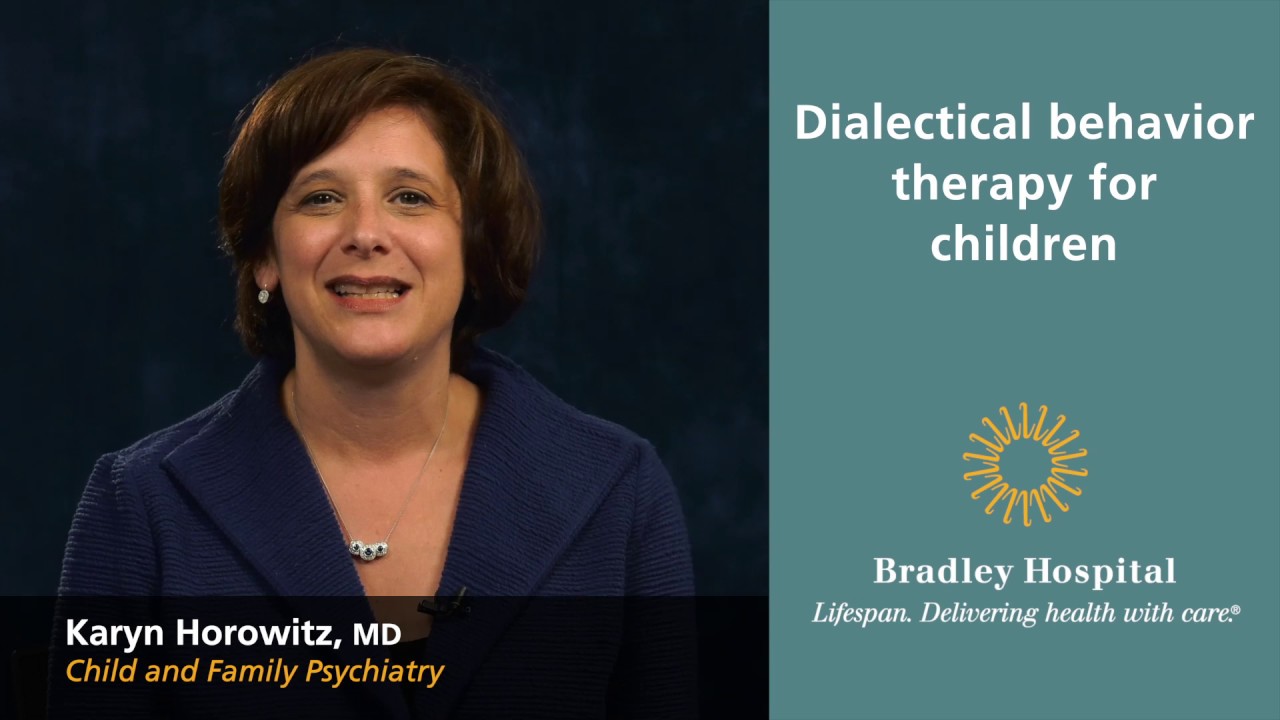 Dialectical behavior therapy for children