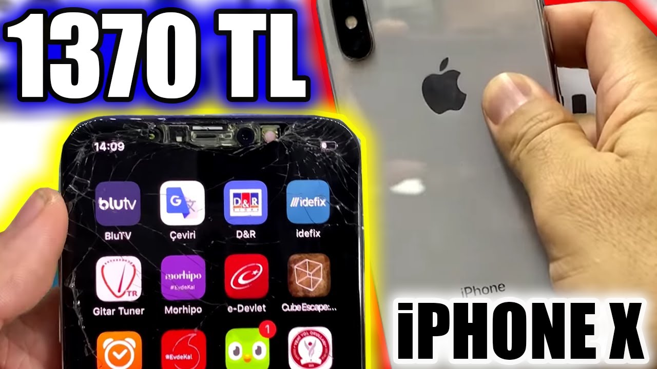 iPhone X Cep Telefonu Yenileme ( Al Tamir Et Sat )