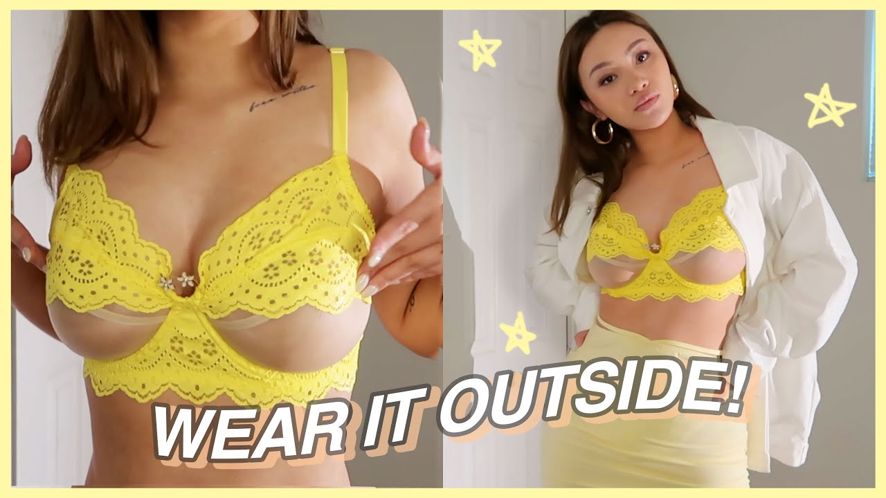 How To Turn Your Lingerie into Outfits