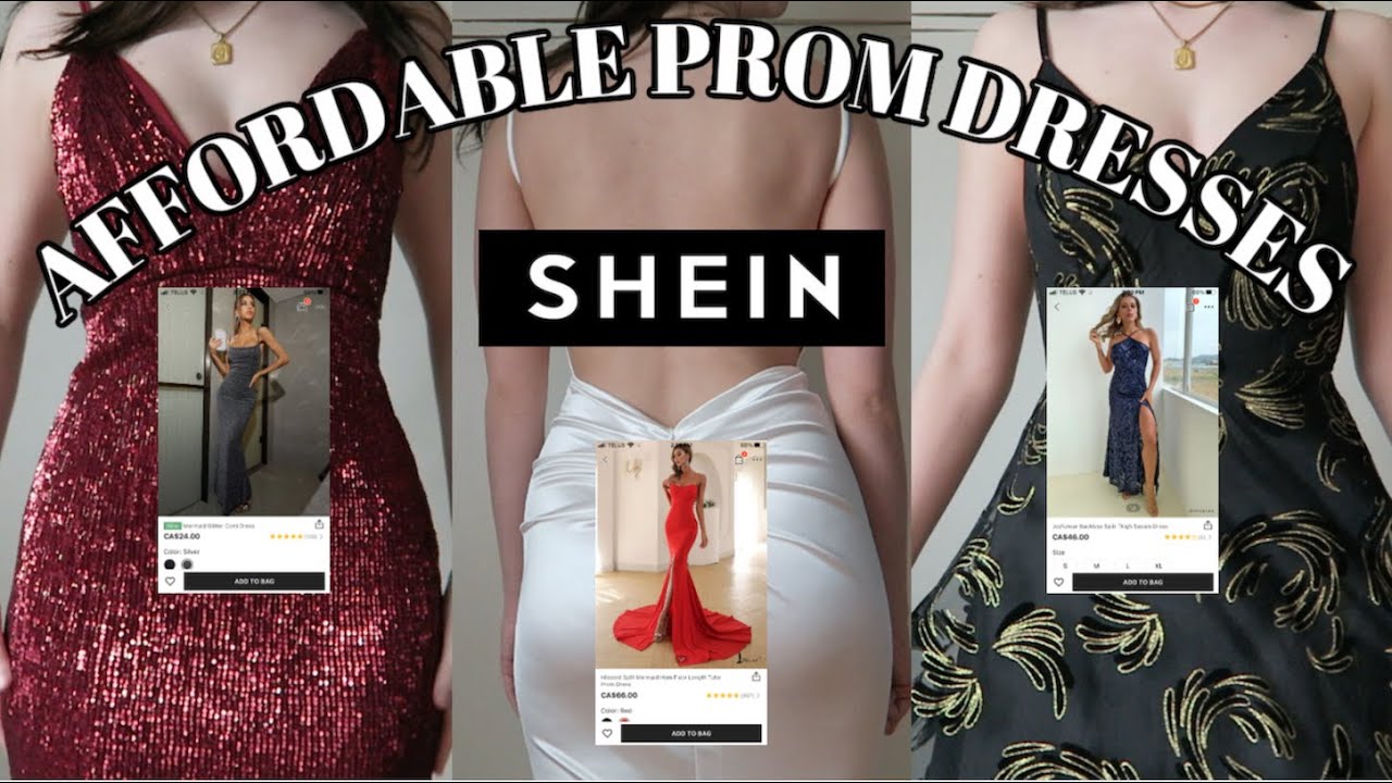 AFFORDABLE PROM DRESSES FROM SHEIN | PROM DRESS TRY-ON HAUL