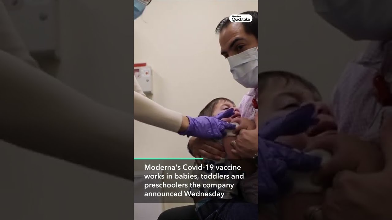 Moderna’s Covid Vaccine Bolsters Immune Response in Kids Under 6
