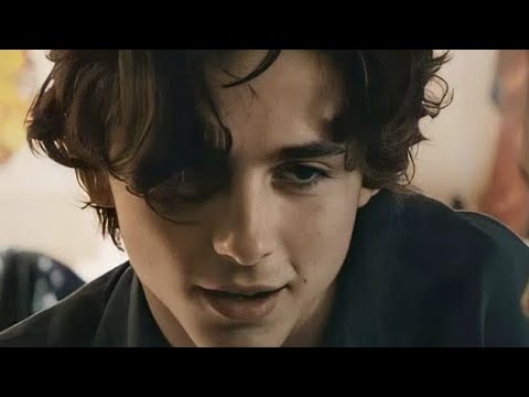 Timothèe Chalamet edits because he is hot