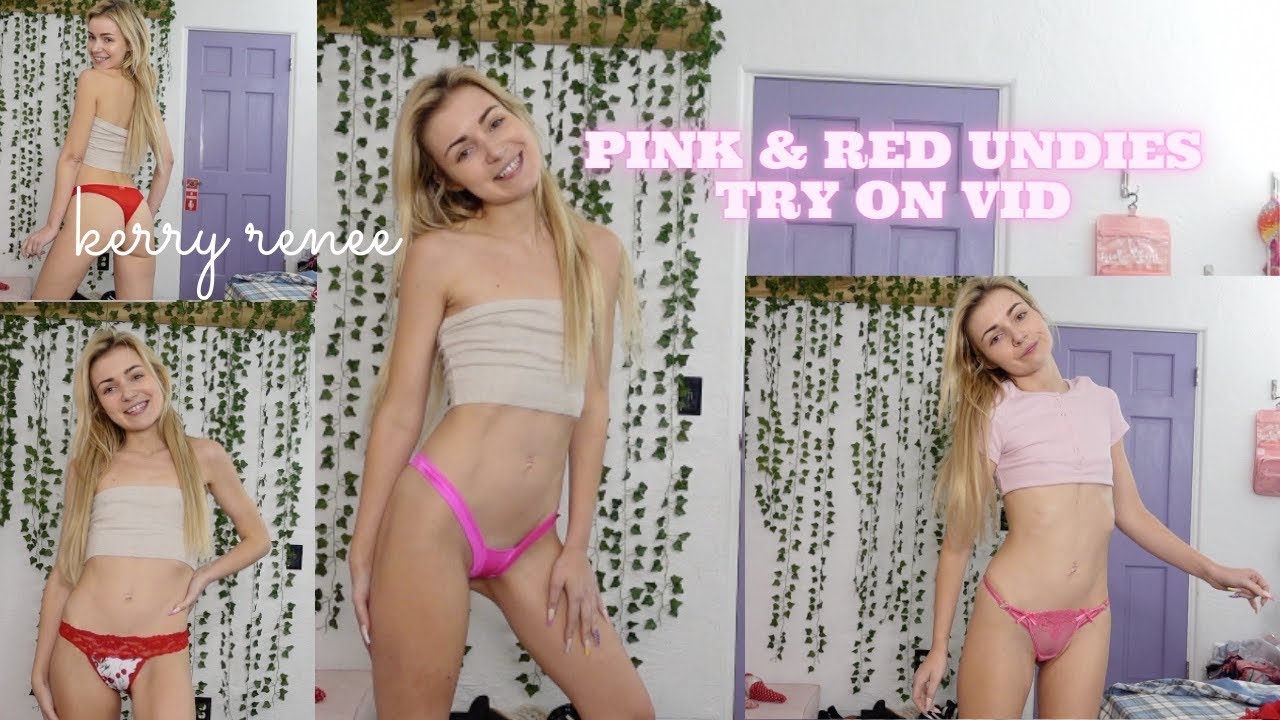 Pink & red undies try on !! Diff styles, vibes, sheerness, brands etc