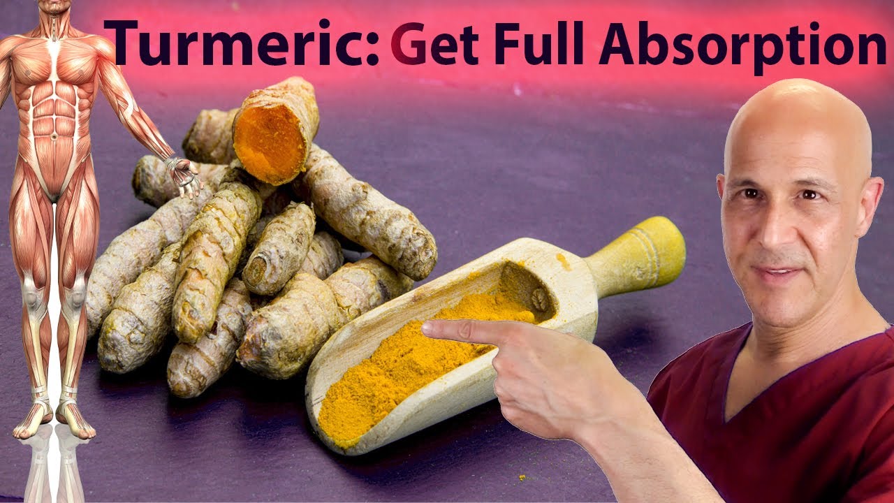 3 PROVEN WAYS TO GET FULL ABSORPTİON OF TURMERIC  MAXİMUM BENEFİTS!  DR. MANDELL