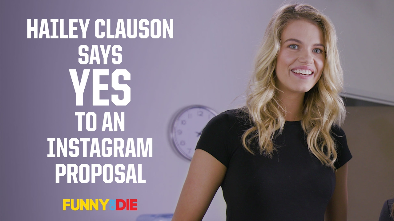hailey clauson says yes to an ınstagram proposal