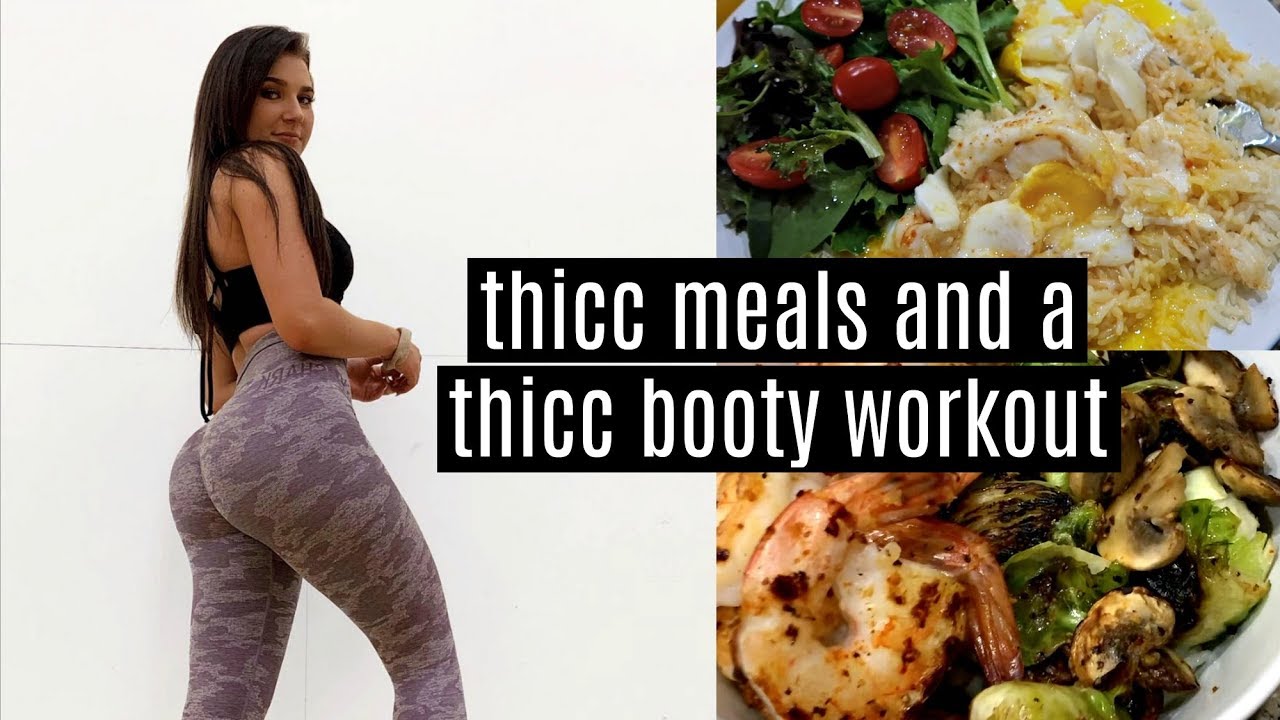 elizabeth zaks - What ı eat in a day to lose fat | thıcc booty and leg Workout