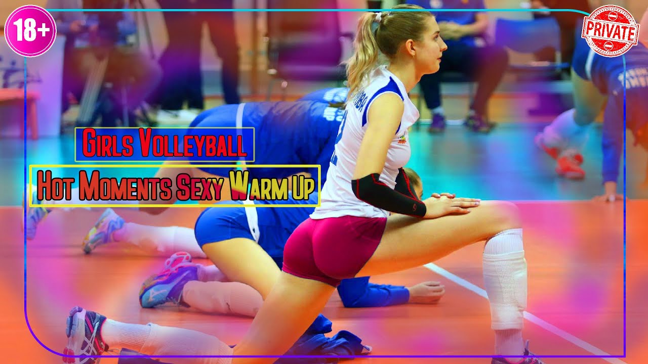 WARM UP   STRETCHİNG HOT GİRLS VOLLEYBALL 2021(HD)