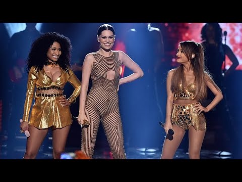 Jessie J  Ariana Grande  Nicki Minaj   Bang Bang  Live on American Music Awards HD