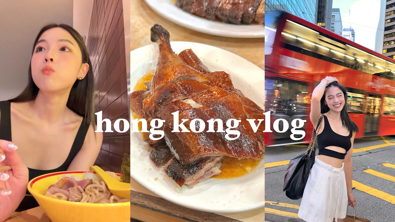 HONGKONG TRAVEL VLOG｜香港必吃美食  一樂燒鵝、BAKEHOUSE蛋挞、最好吃的牛肉飯✨