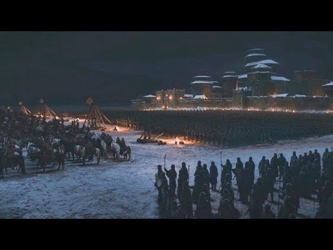 White Walkers Vs Winterfell | Game of Thrones (HBO)