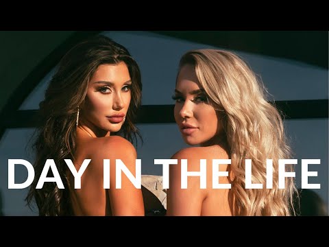Day In The Life of a Lingerie Model | Sarai Rollins visits Las Vegas & Workout with Llados!
