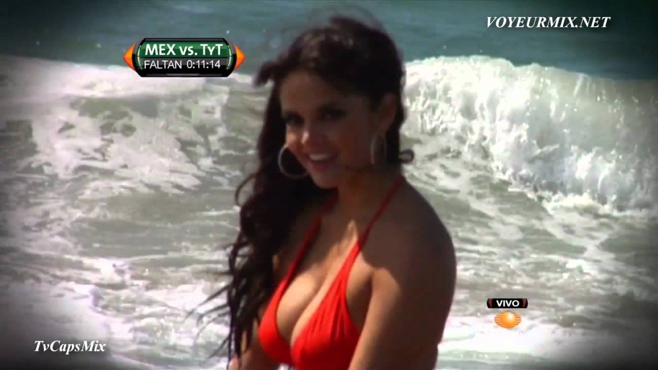 Marisol Gonzalez En Bikini Rojo I´m sexy & know it