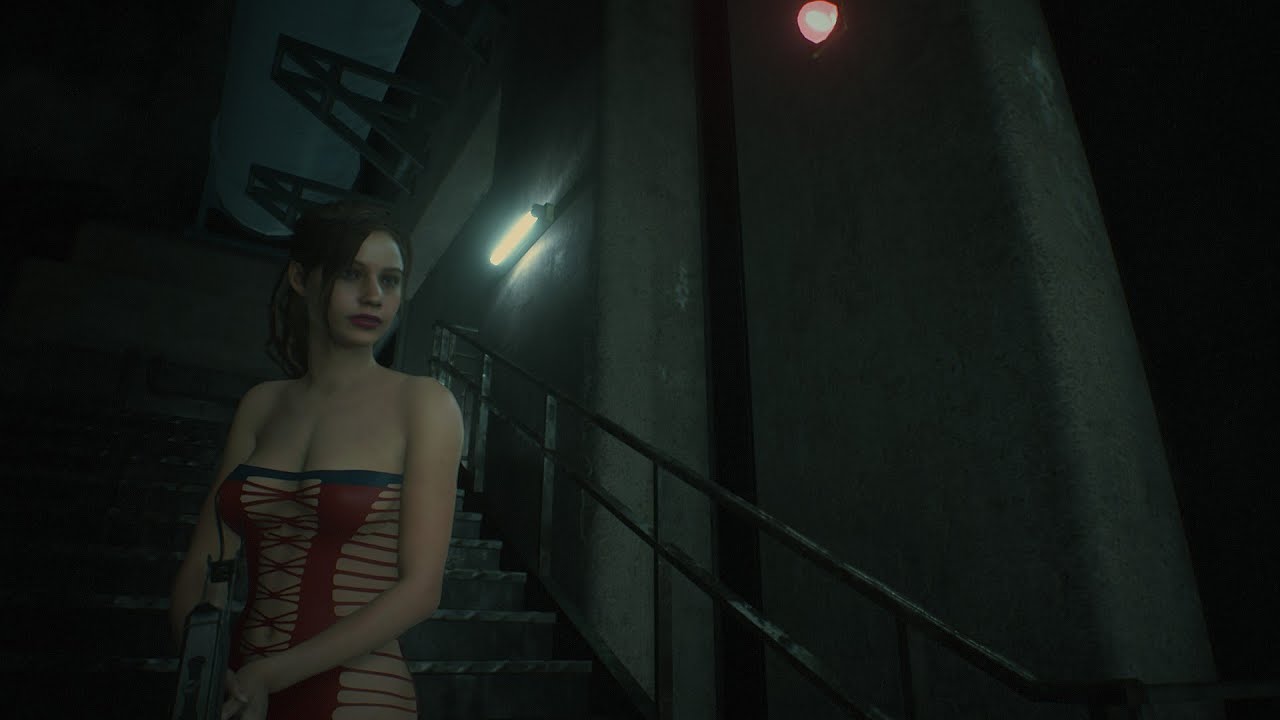 Resident Evil 2 Biohazard 2 Strap Dress for Claire Sexy Mod