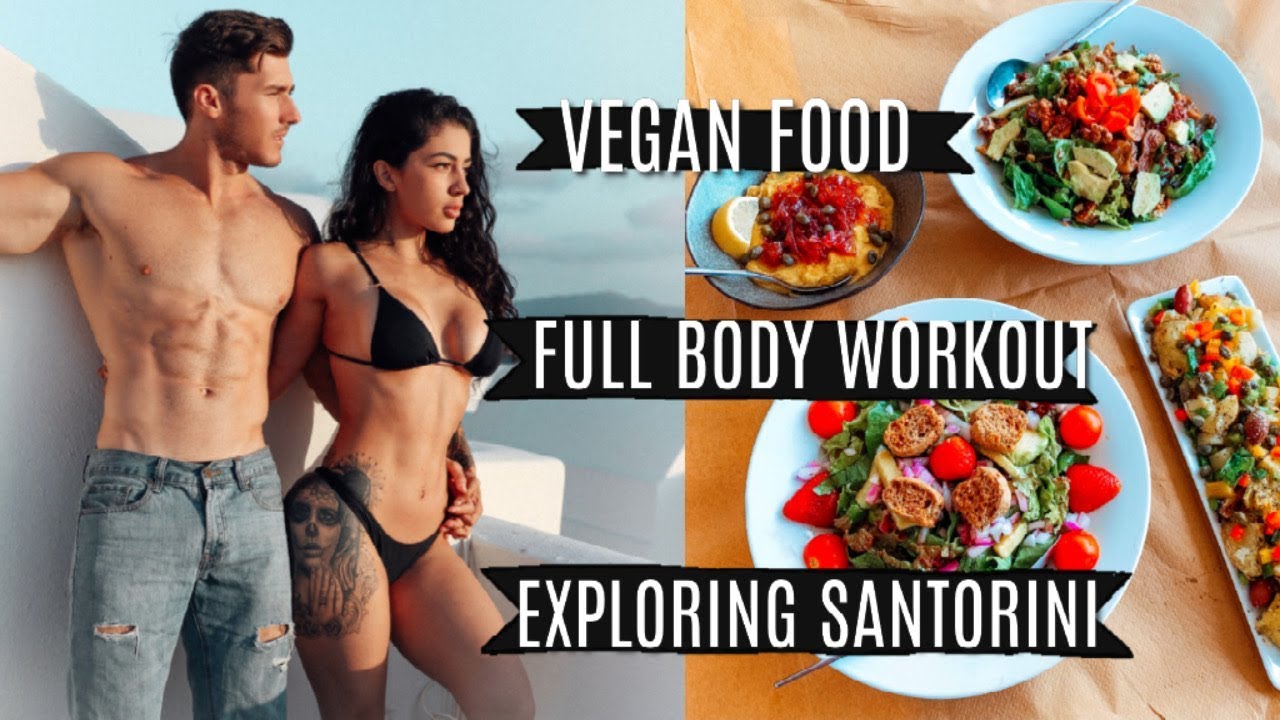 FULL BODY WORKOUT TO STAY LEAN  VEGAN FOOD IN THE MOST ROMANTIC ISLAND