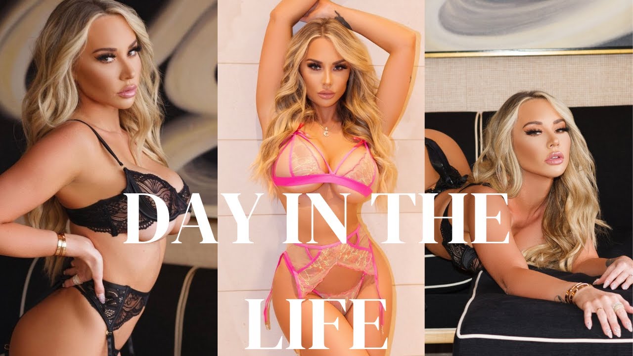 DAY IN THE LİFE | SEXY BTS PHOTOSHOOT FEATURİNG CLAUDİA FİJAL  MİSS LYNNİE MARİE