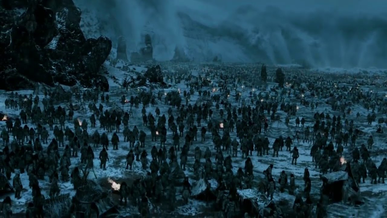JON SNOW ve korkunç ak gezenler saldırısı -[Game Of Thrones]