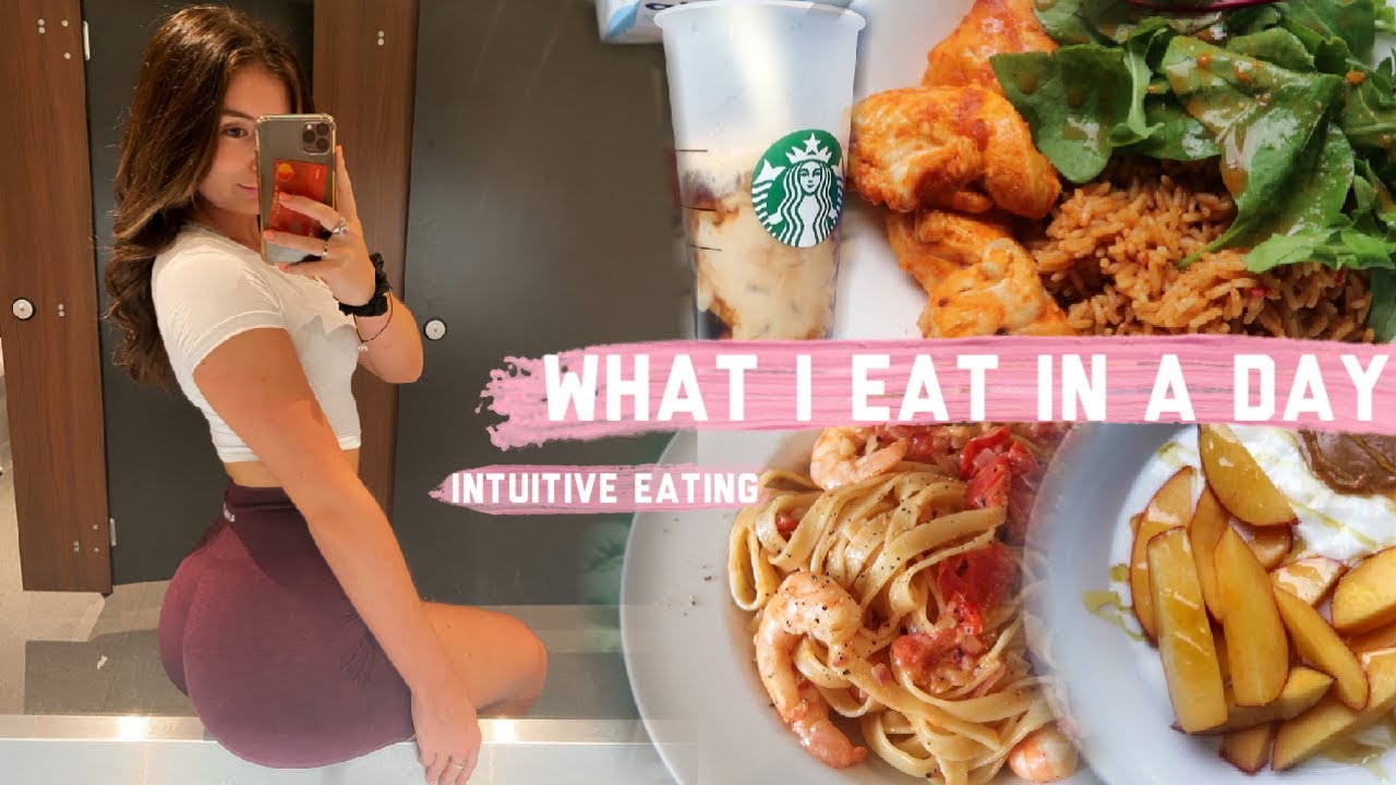 WHAT I EAT IN A DAY TO BUILD MUSCLE | INTUİTİVE EATİNG