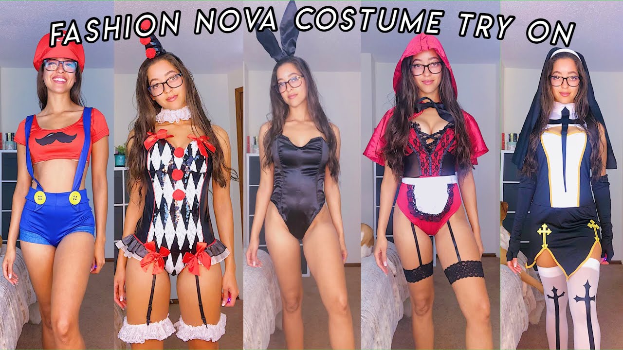 Fashion Nova Halloween Costume Try On Haul 2021!!
