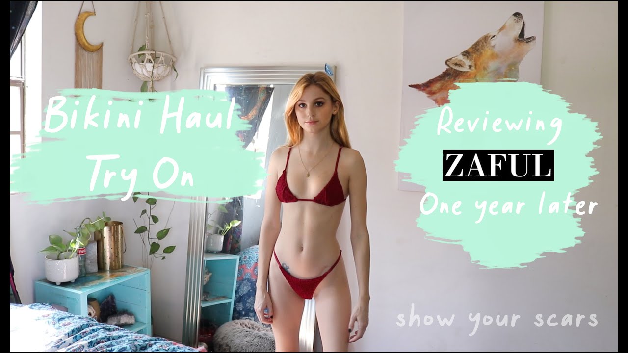 BIKINI HAUL  try on! | honest Zaful Review
