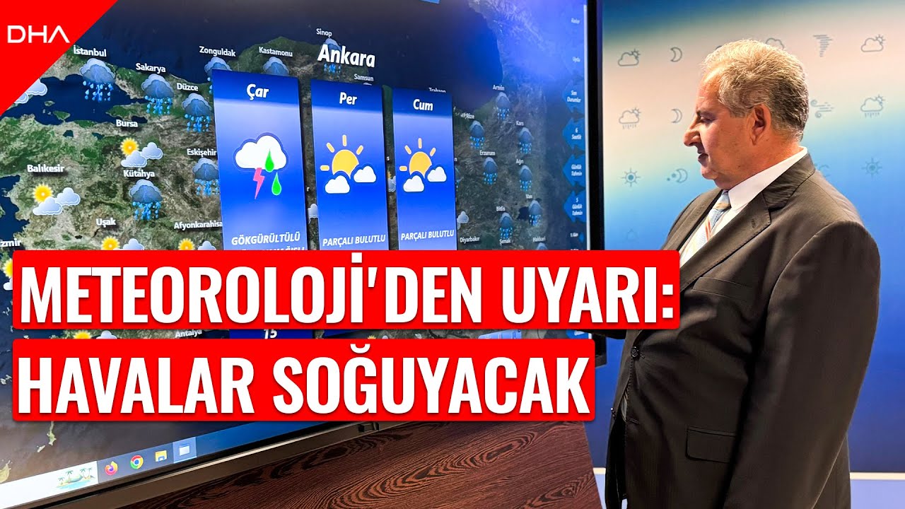 Meteoroloji: Yurtta sıcaklıklar mevsim normallerinin altına düşecek