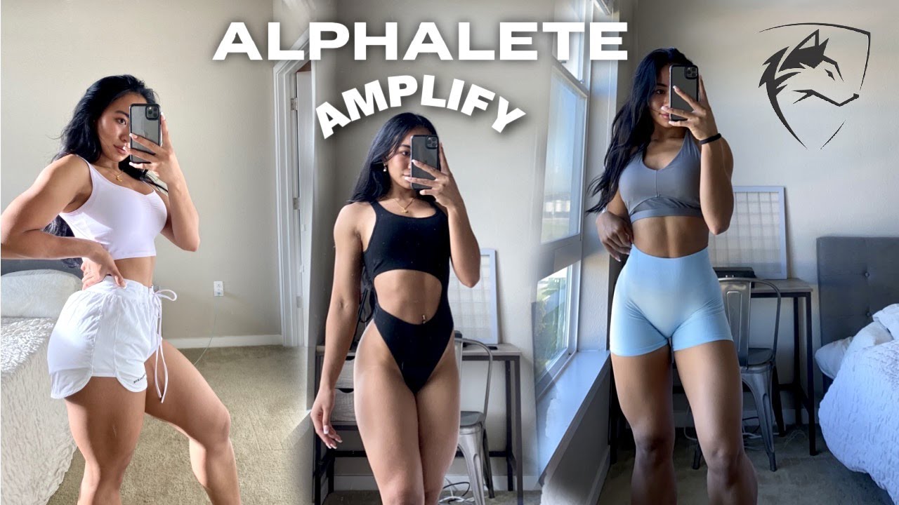 Alphalete Amplify NEW RELEASES | Try-on Haul // 06-05-21 Launch