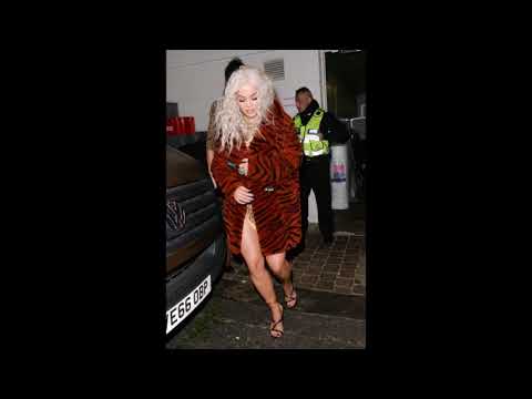Rita Ora looks sexy in short leopard print dress at 'The Annabel's Jungle Party' in London