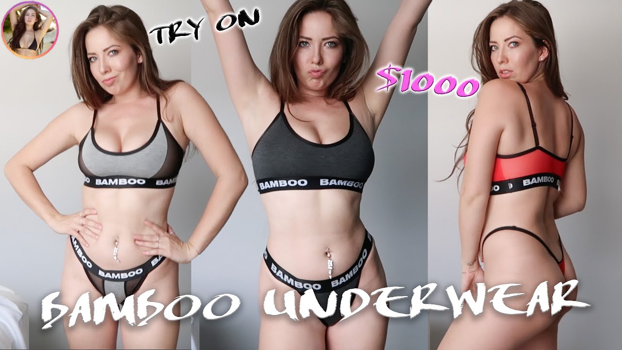 BAMBOO UNDERWEAR Try on and First Impressions! $1000?!?