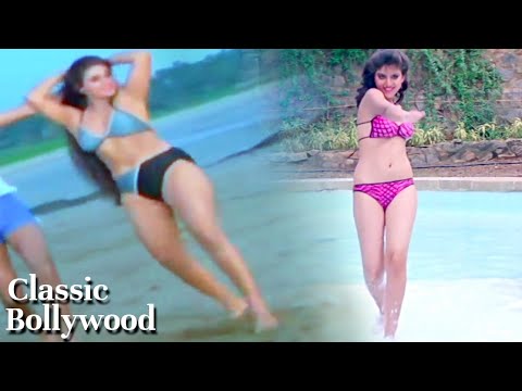 80's Bollywood Actress's Hot Bikini Rare Video Clips | Huma Khan, Sarika, Sonam