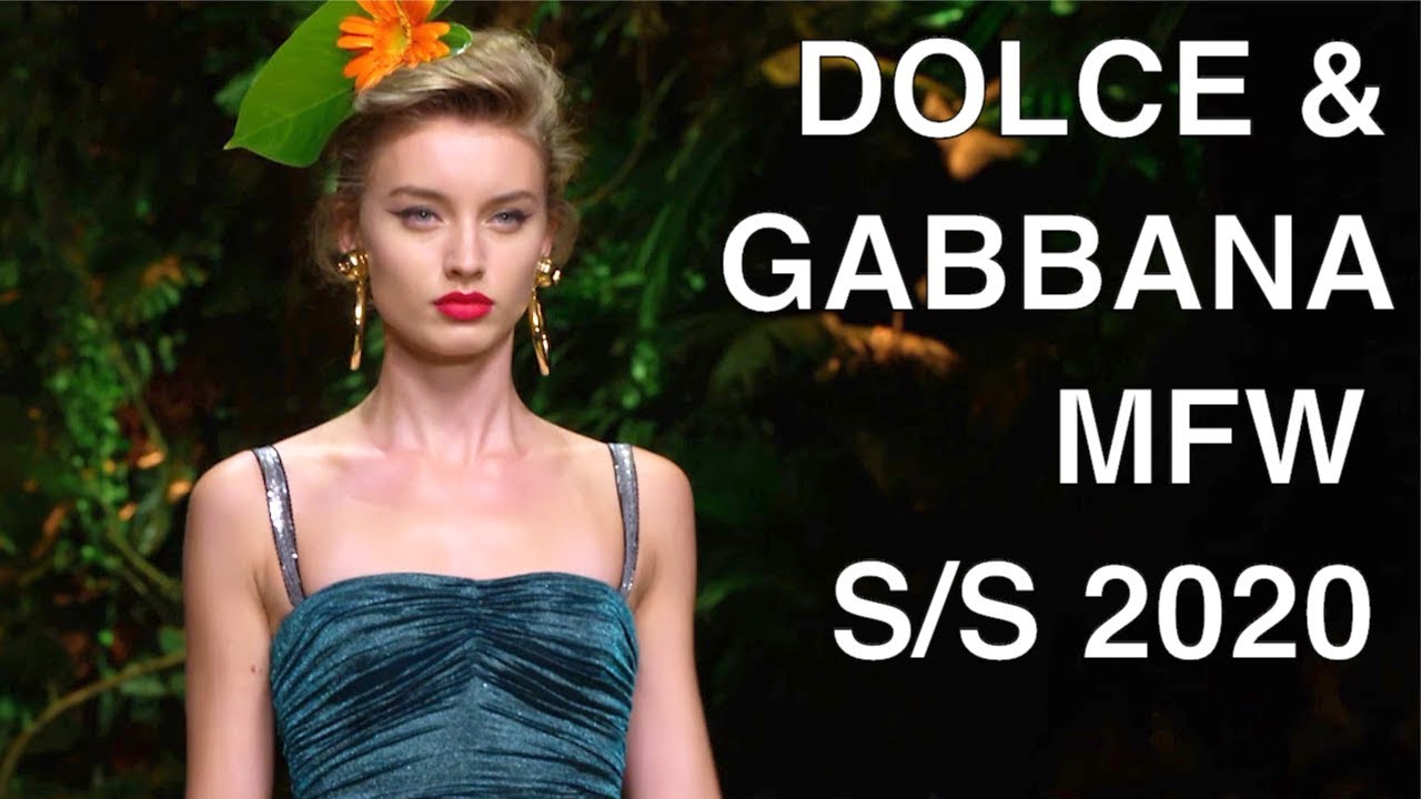 DOLCE  GABBANA | SPRING SUMMER 2020 | FULL HD SHOW
