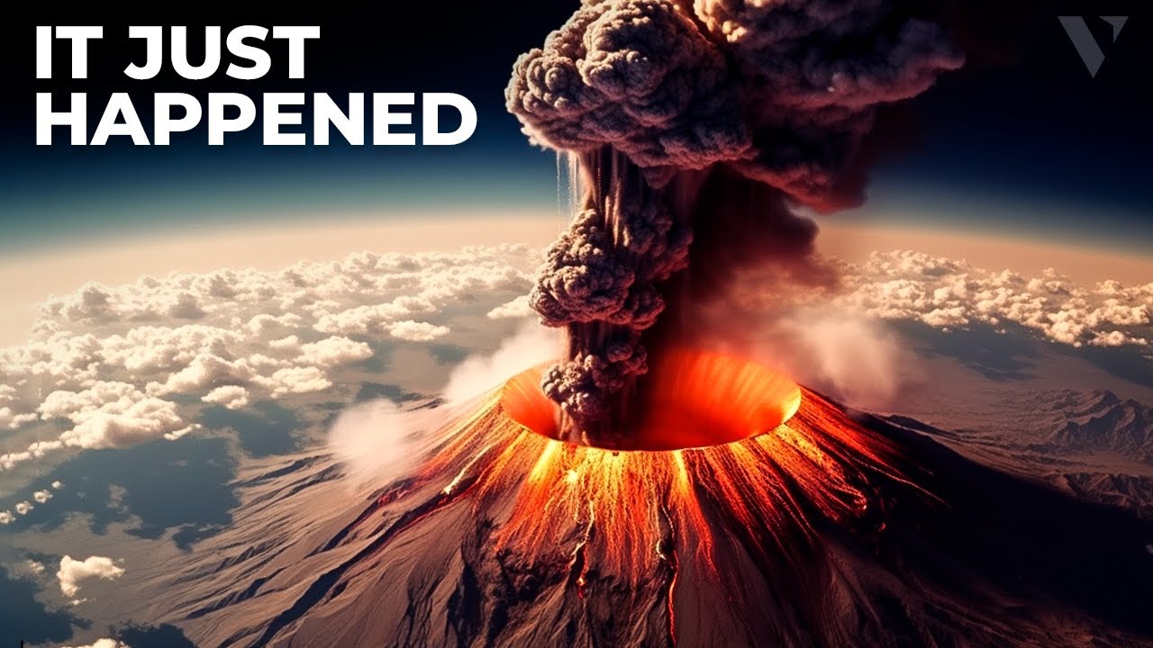 the largest volcano of all time ıs splitting the earth apart!