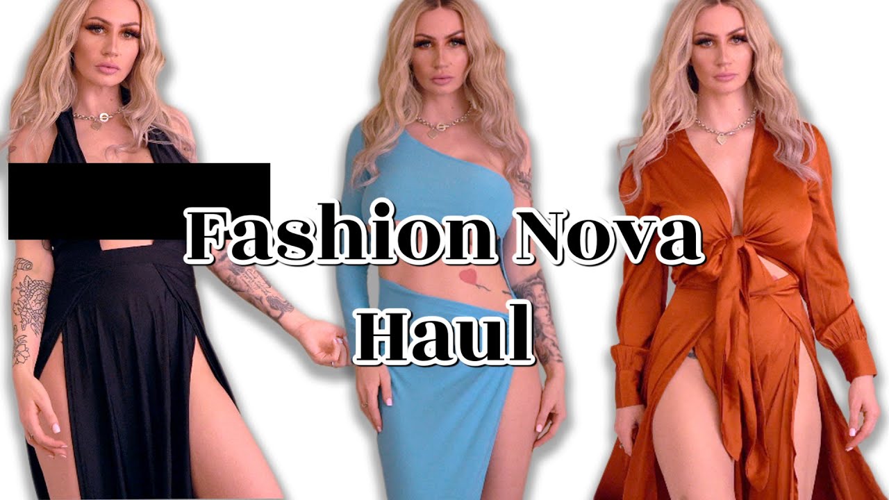 Fashion Nova High Slit Dresses!! LOVE THESE!!