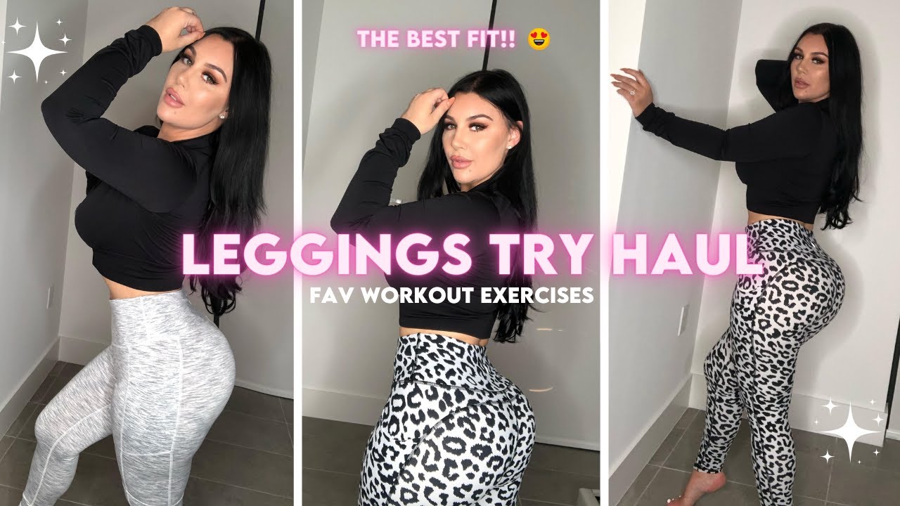 FITNESS TRY ON HAUL | LEGGINGS TRY ON REVIEW | YOGA PANTS  WORKOUT GEAR FITNESS HAUL