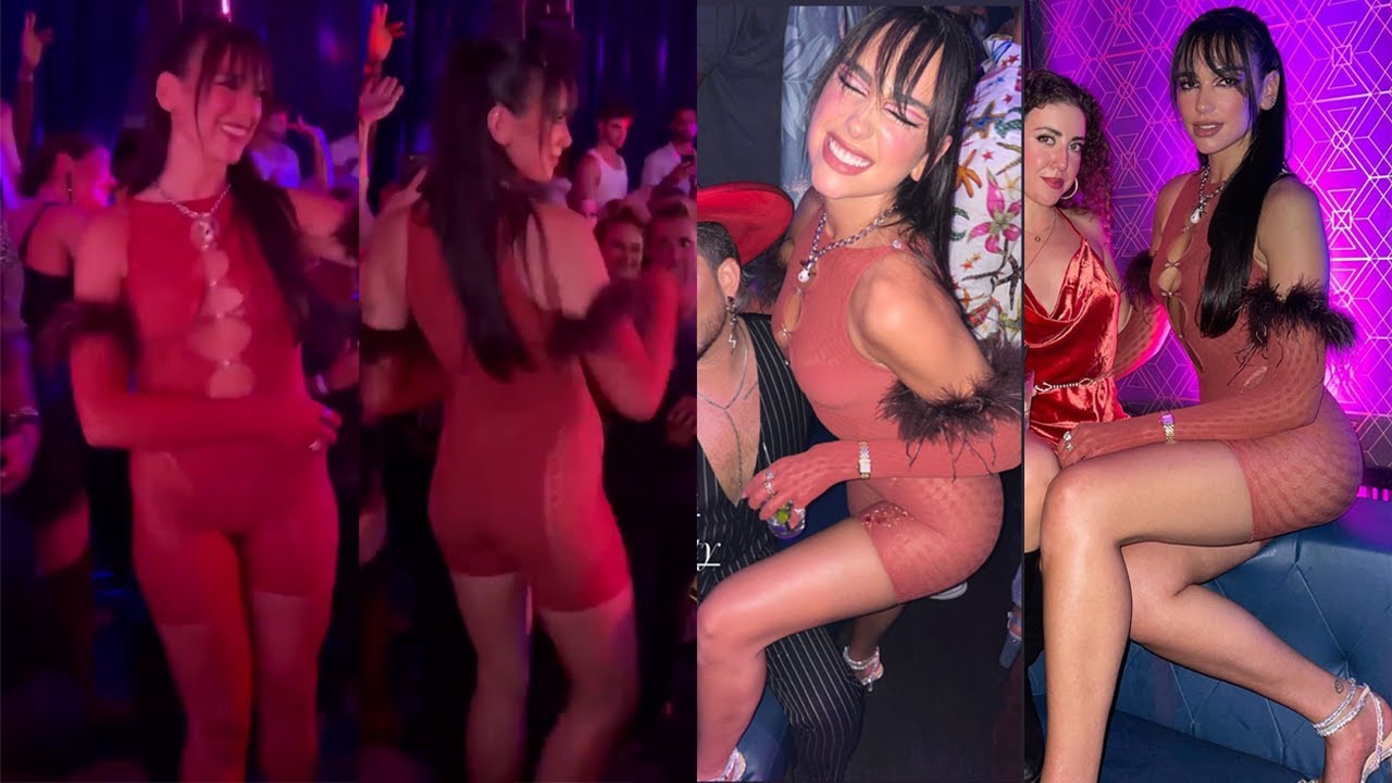 Dua Lipa Hot at EVITA nightclub