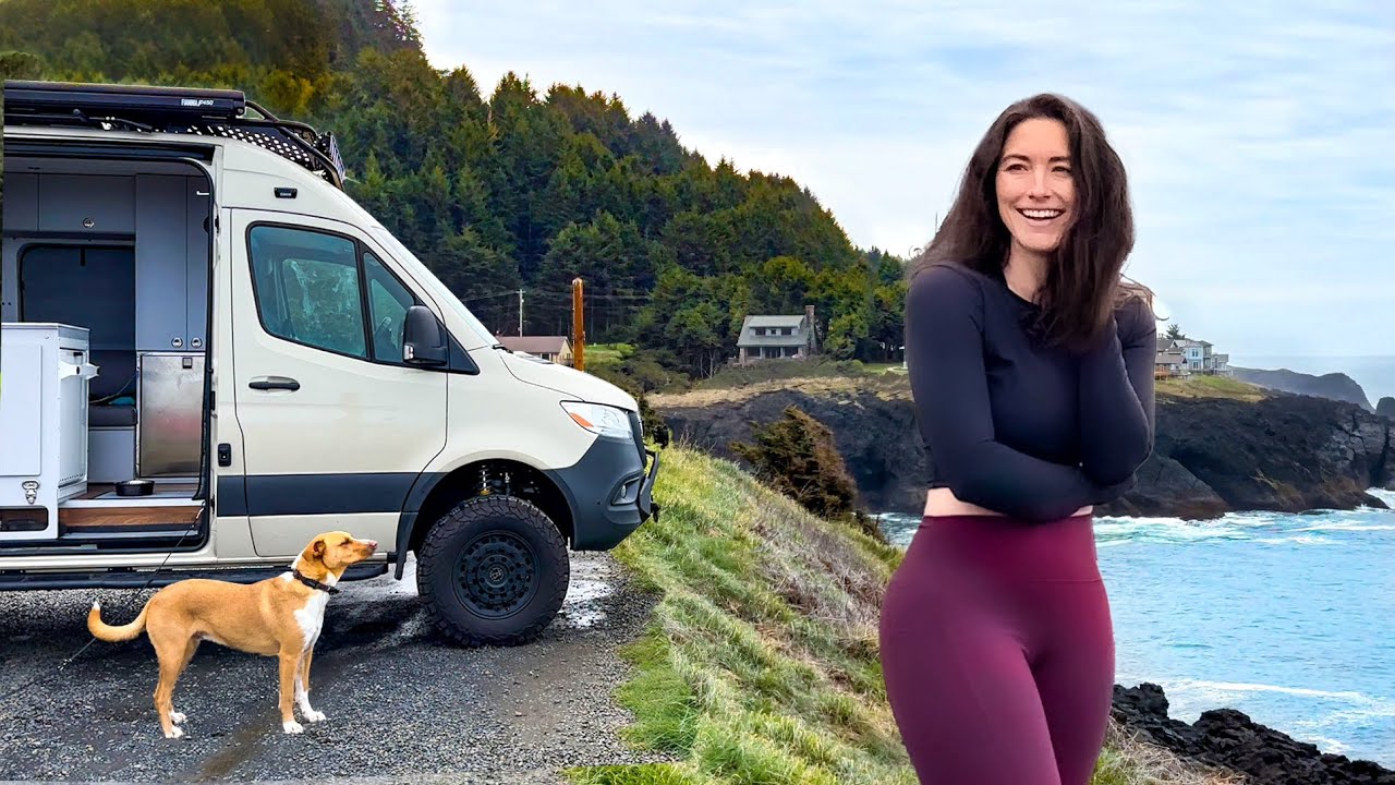 Living in a Luxury 4x4 Van on the Oregon Coast