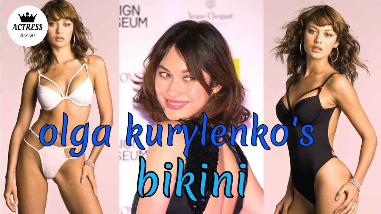 Hollywood hot actress Olga Kurylenko in hot bikini(actress bikini present)