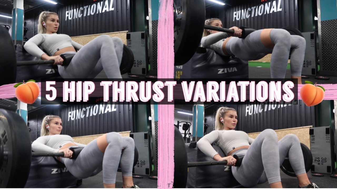 amy victoria,TOP 5 HIP THRUST VARIATIONS |  form/set up tips